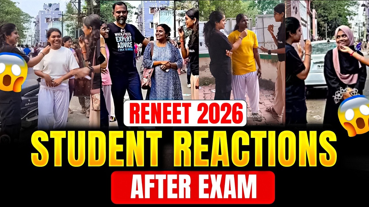 Re NEET 2026 Students Reaction 😱 After Exam LIVE | PW Tamil Nadu 🔴