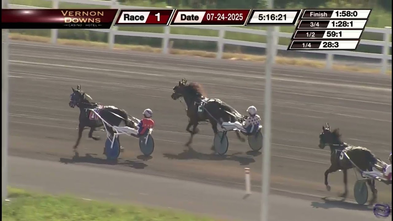 Milky Way Bay wins at Vernon Downs | 7/24/25