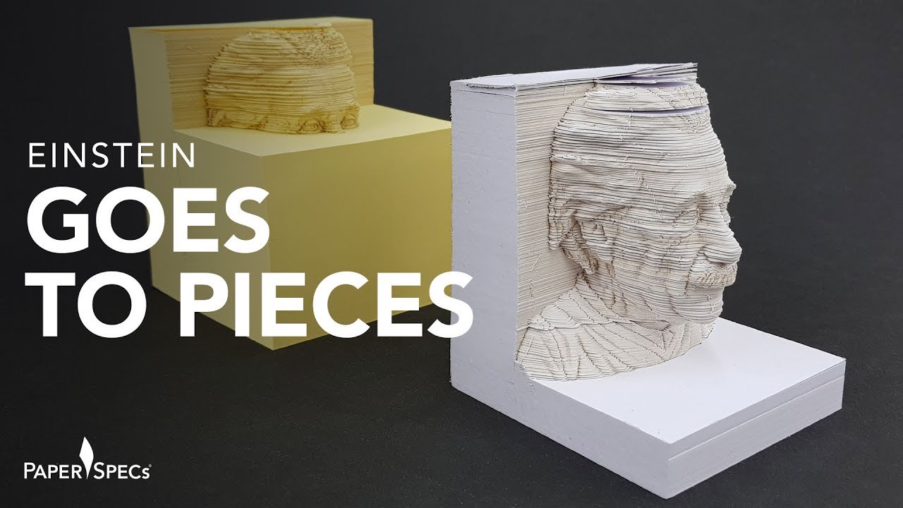 PaperSpecs.com | Paper Inspiration #364: 3D Einstein Memo Pad