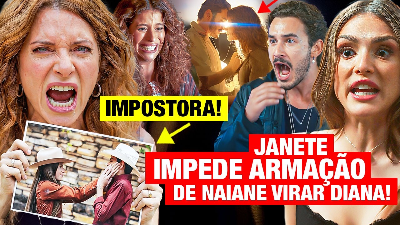 CORAÇÃO ACELERADO: JANETE AJUDA FILHA, DESMASCARA NAIANE - NOVELA CORAÇÃO ACELERADO