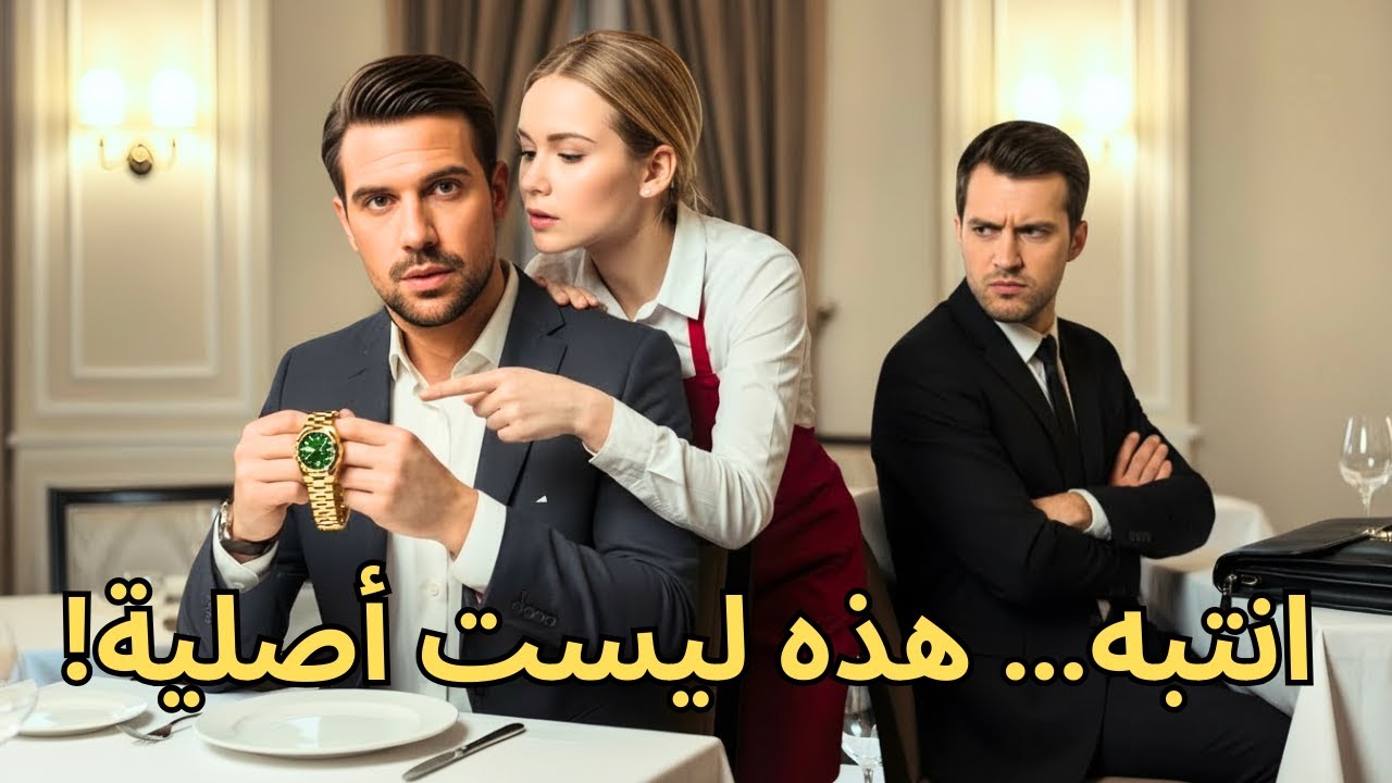 نادلة همست بكلمة واحدة… فكشفت رولكس مزيفة وأنقذت ملياردير!
