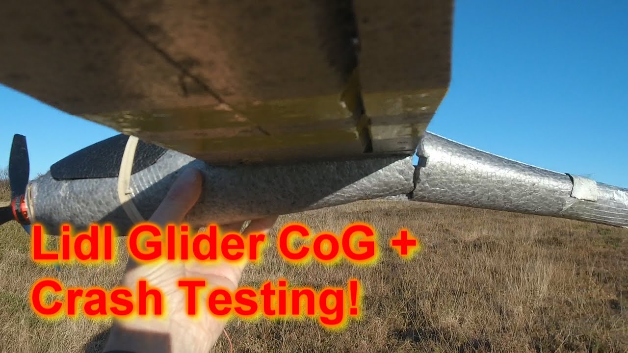 Lidl Glider RC Conversion - was it one crash too many? :(