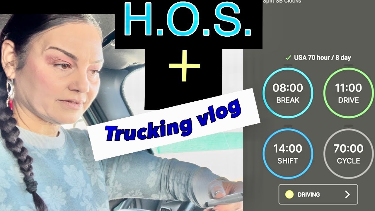 HOURS OF SERVICE EXPLAINED//LOGGING/ TRUCKING VLOG🚛