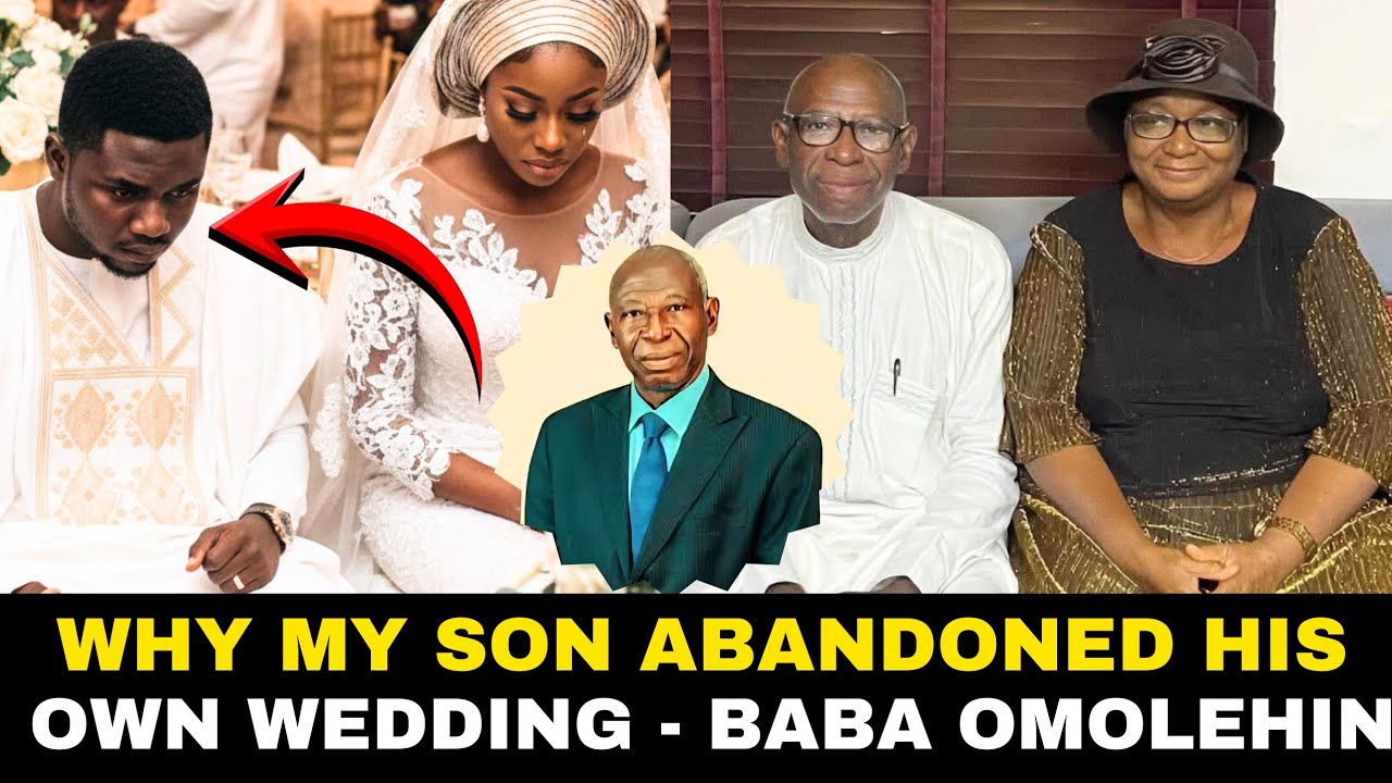 Why Rev'd Isaac Omolehin's Son Abandoned His Own Wedding and Didn't Come Back 