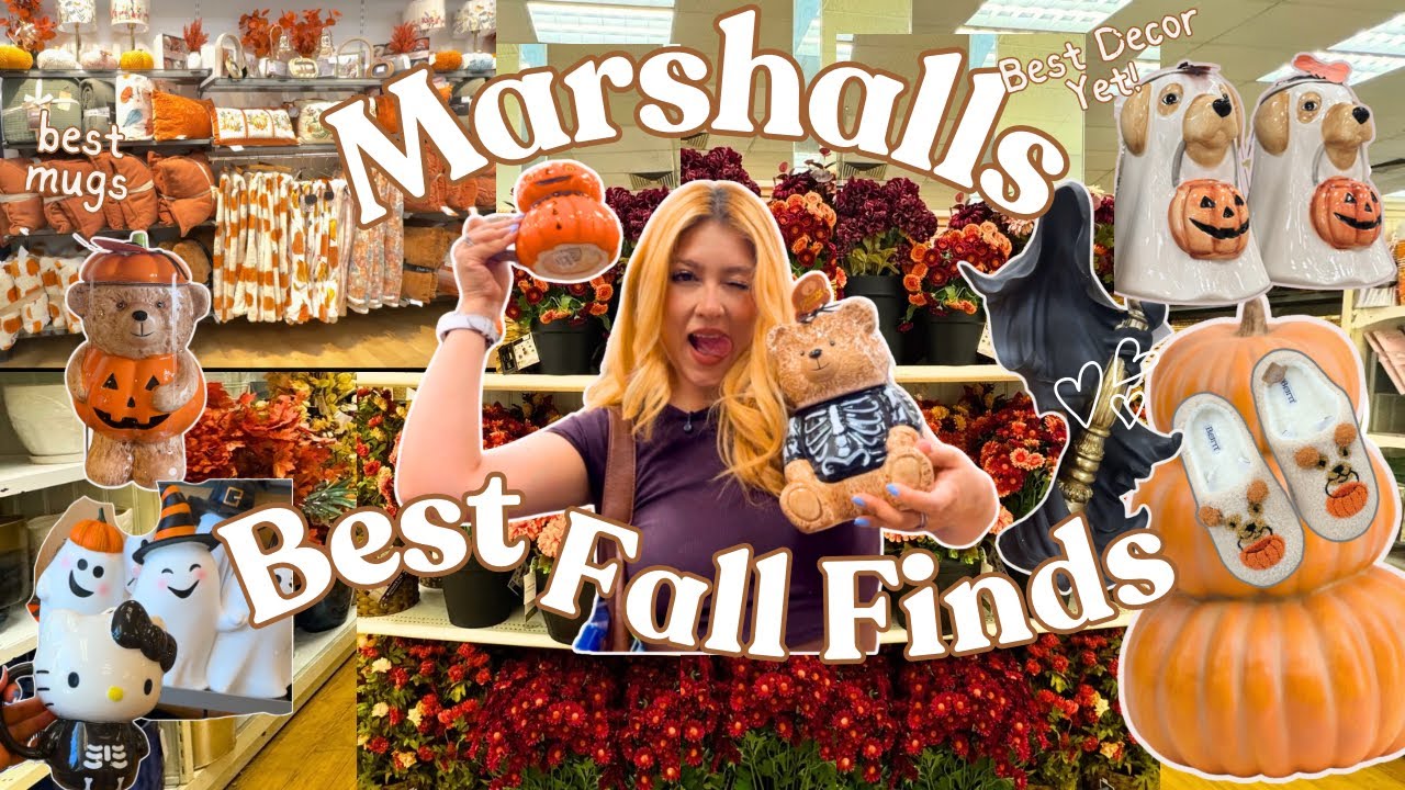 Marshalls Fall + Halloween Shop With Me 2025 🎃 You Won’t Believe These Finds!