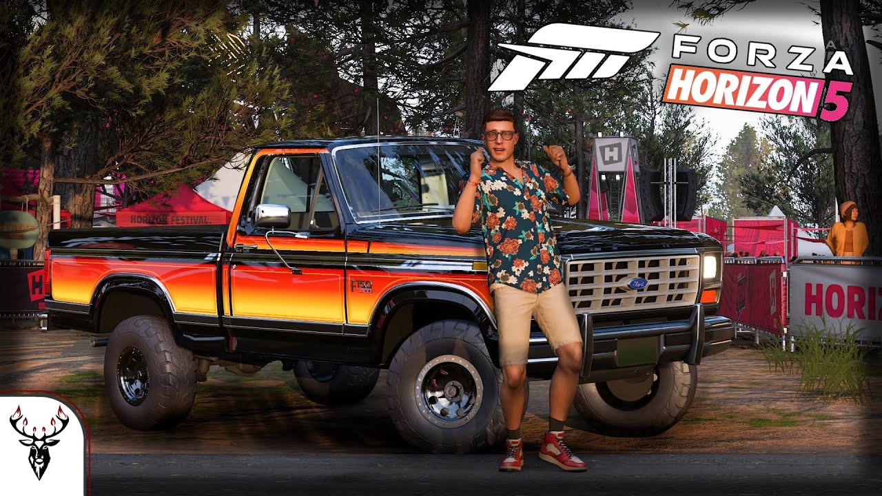 FREE BIRDING THE WHEELS OFF THIS 86 F150!! (Forza Horizon 5)