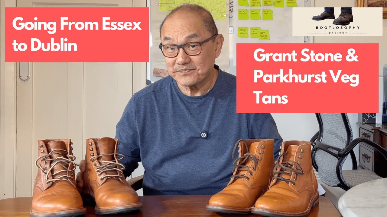Horween’s veg tan leathers, Essex and Dublin, as used by Grant Stone and Parkhurst, shine bright!