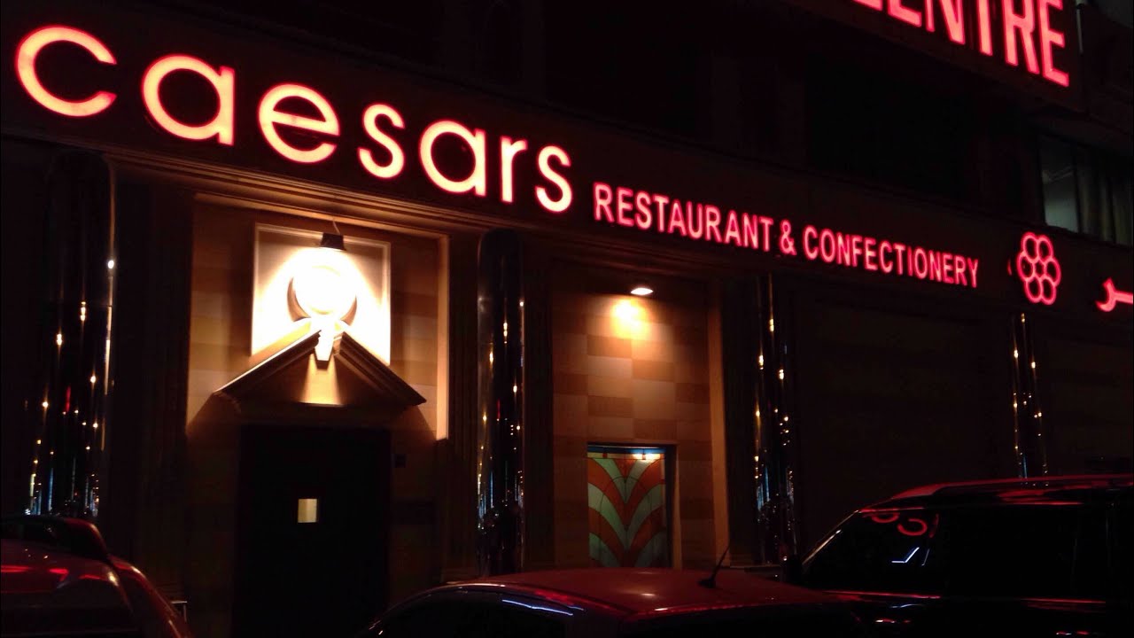 A day at caesars restaurant | Dubai