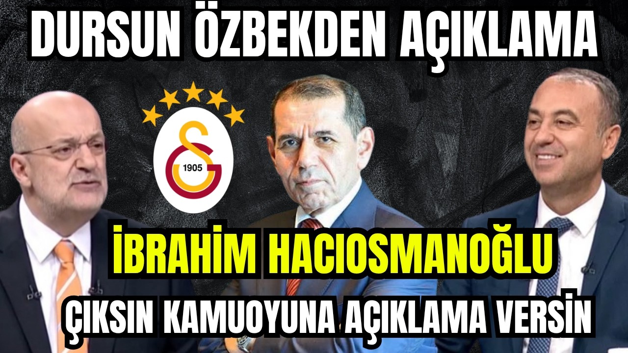 Dursun Özbek’ten TFF Cephesine Tepki: “Hacıosmanoğlu Açıklama Yapmalı!”