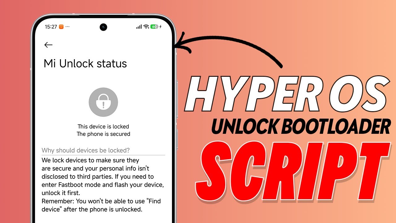 HyperOS UNLOCK BOOTLOADER Script - Easy Way to Get Unlock Permission!