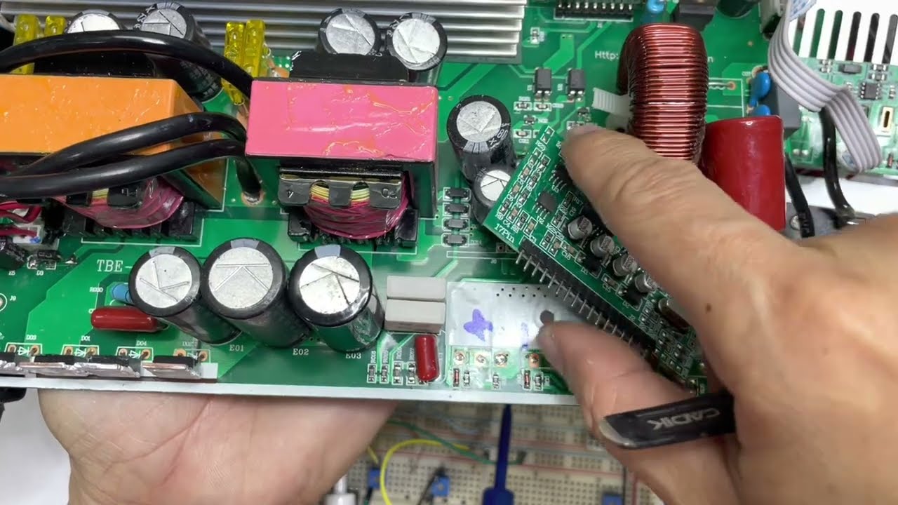 ทดสอบแผงตั้ง Inverter ชุดไฟเข้า DC to DC