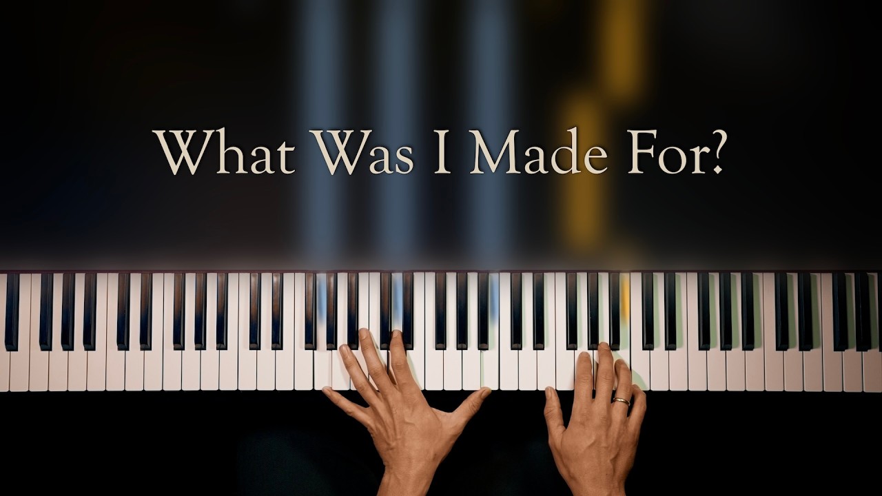 What Was I Made For? \\ Jacob's Piano \\ Synthesia Tutorial