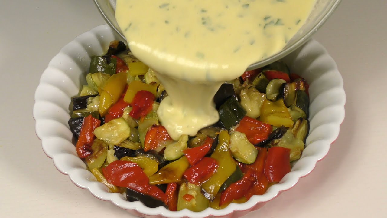 SFORMATO DI VERDURE ricetta veloce - Le verdure diventano più saporite della carne.