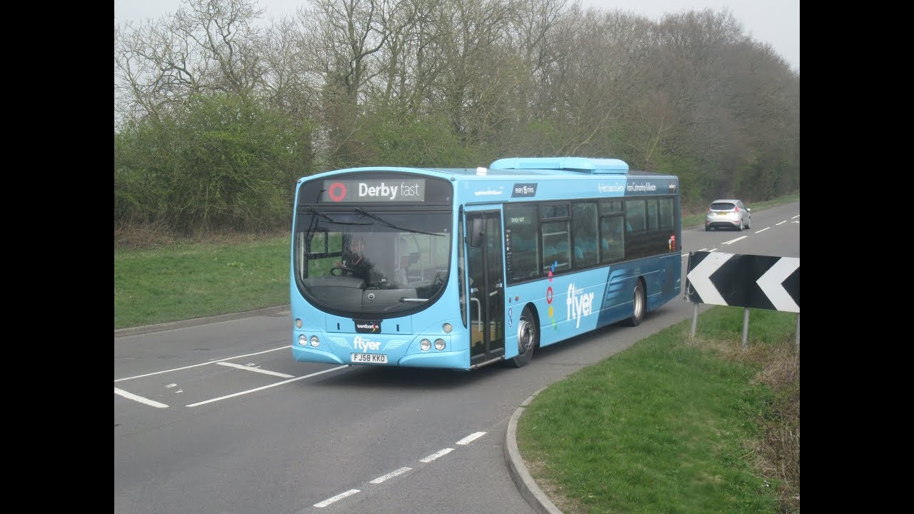 Trent Barton's new look lkeston Flyers (and Y3's) - Monday 27th March 2017