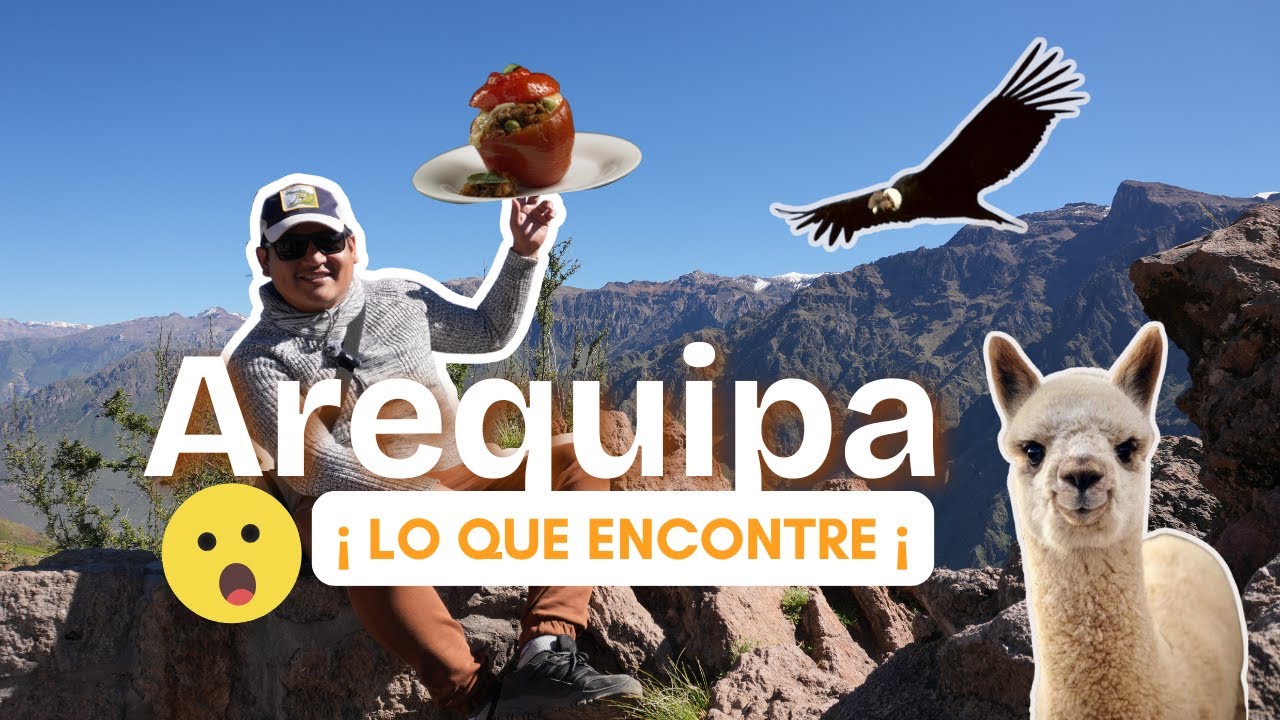 ¿Es esta la ciudad Blanca? 🗻 Así encontrarás AREQUIPA - Perú 🌎🇵🇪