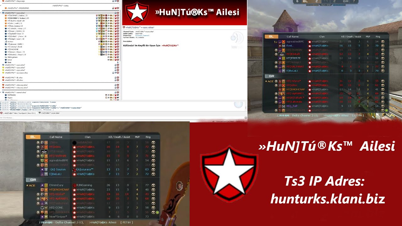 CrossFire Hun Turks Game PLay (Clan Room#6)