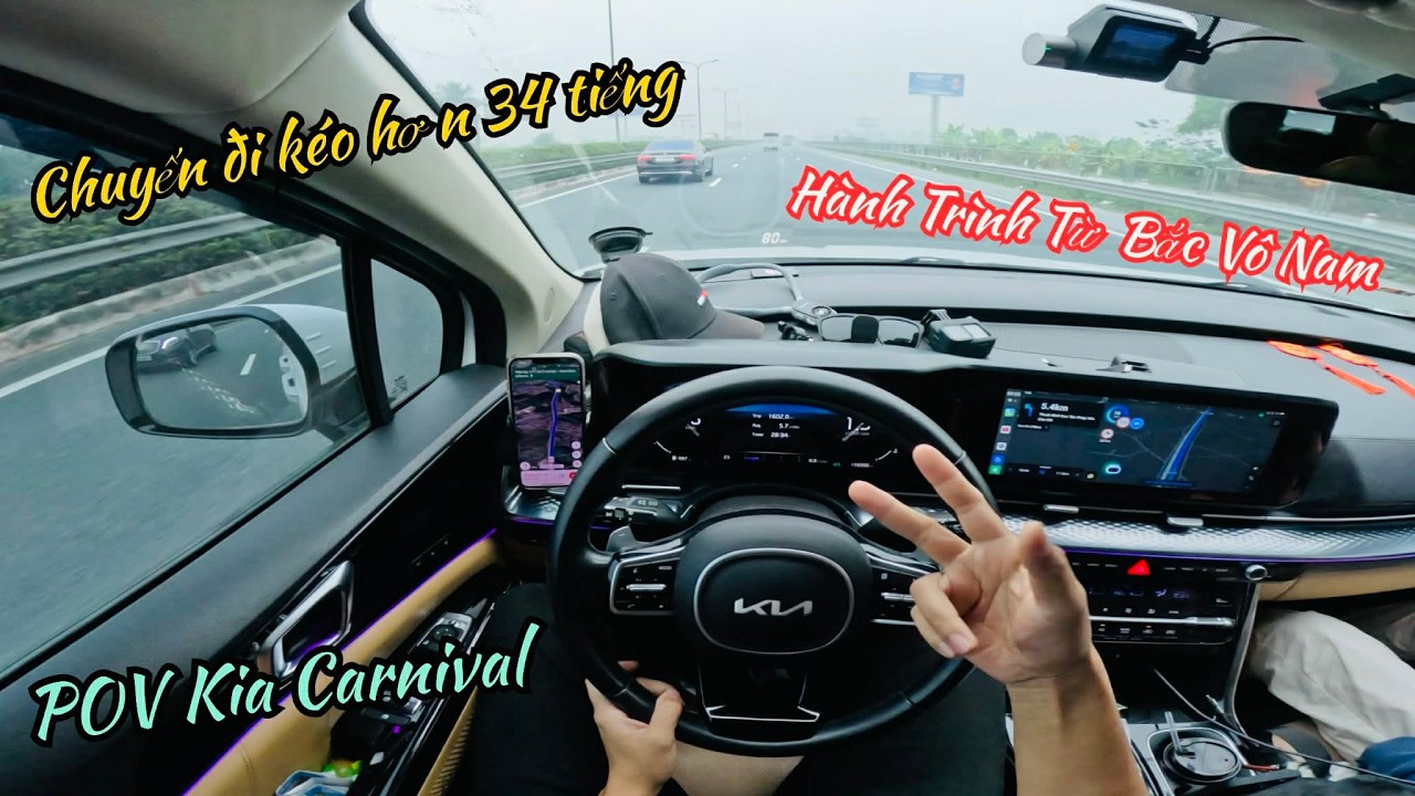 POV KIA Carnival Từ Bắc Vô lại trong Nam - Chuyến đi vào Nam nhiều sóng gió  - Phần Cuối