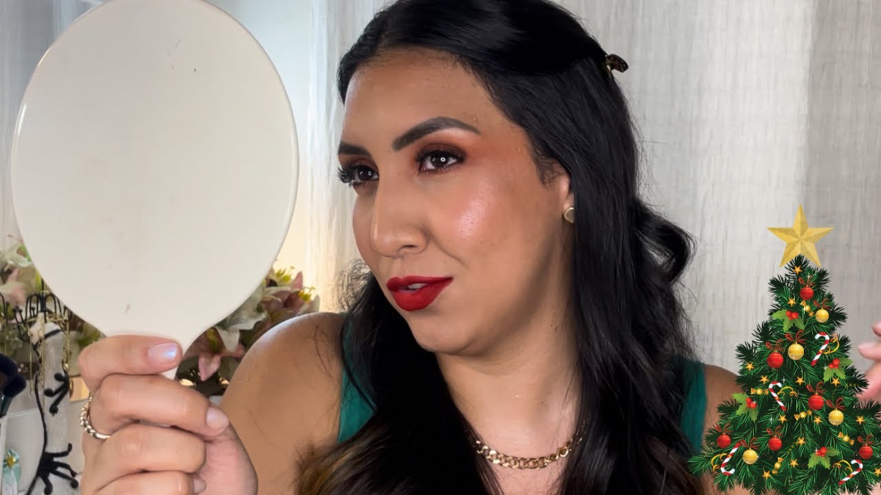 ESTÁ NA CORRERIA? VEM COMIGO FAZER A SEGUNDA OPÇÃO DE MAKE NATALINA 🎄🎄