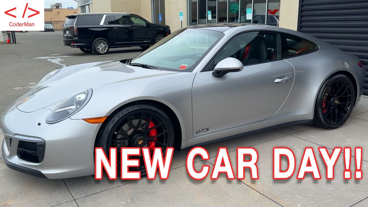 Принимаю доставку моего Porsche 911 Carrera GTS 2018 года