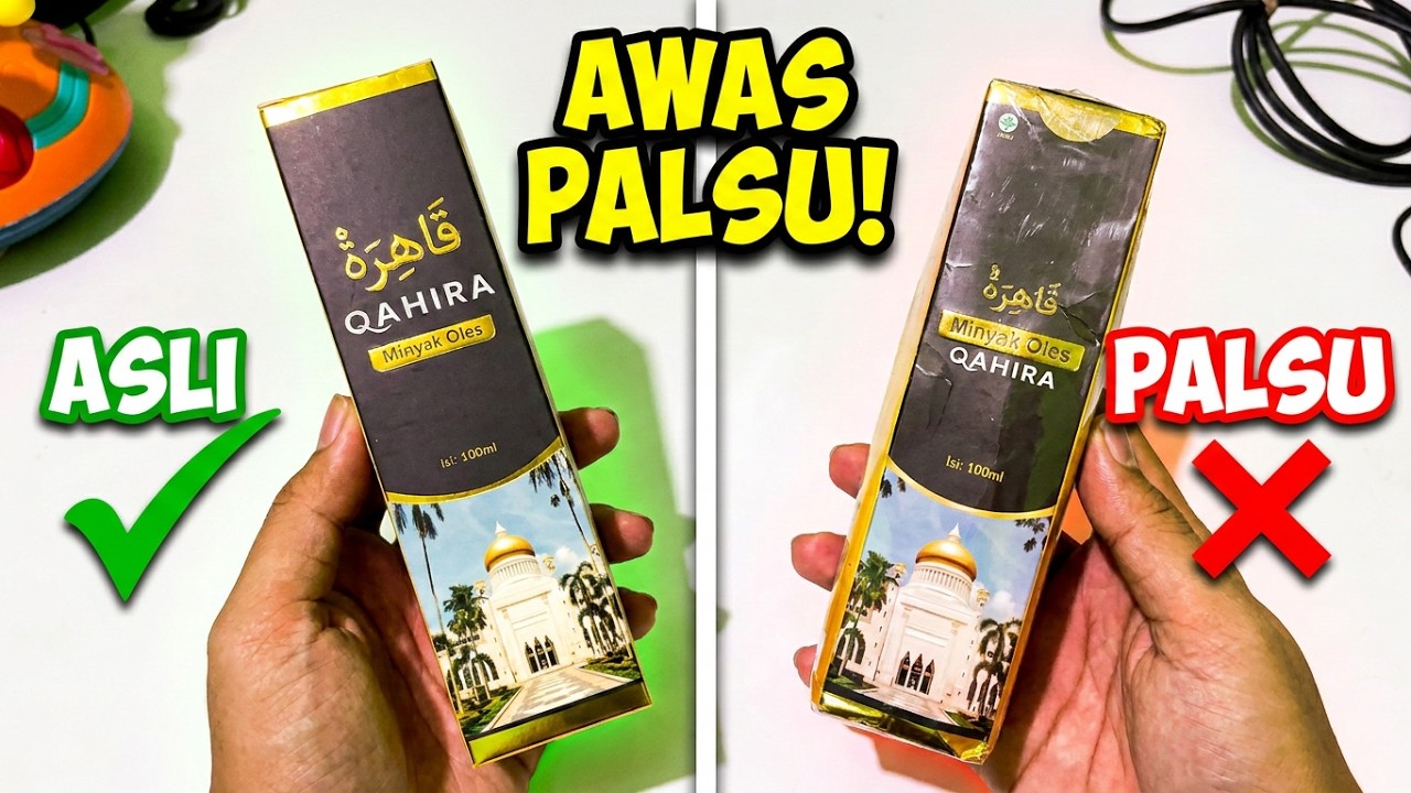 Jangan Sampai Tertipu! Beginilah Ciri-Ciri Minyak Qahira Original dan Palsu