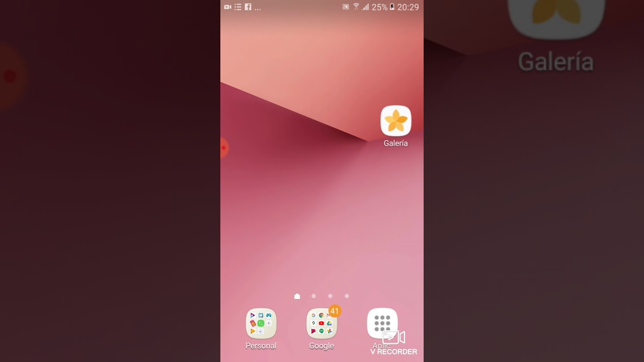 Como usar v recorder y como subir los videos