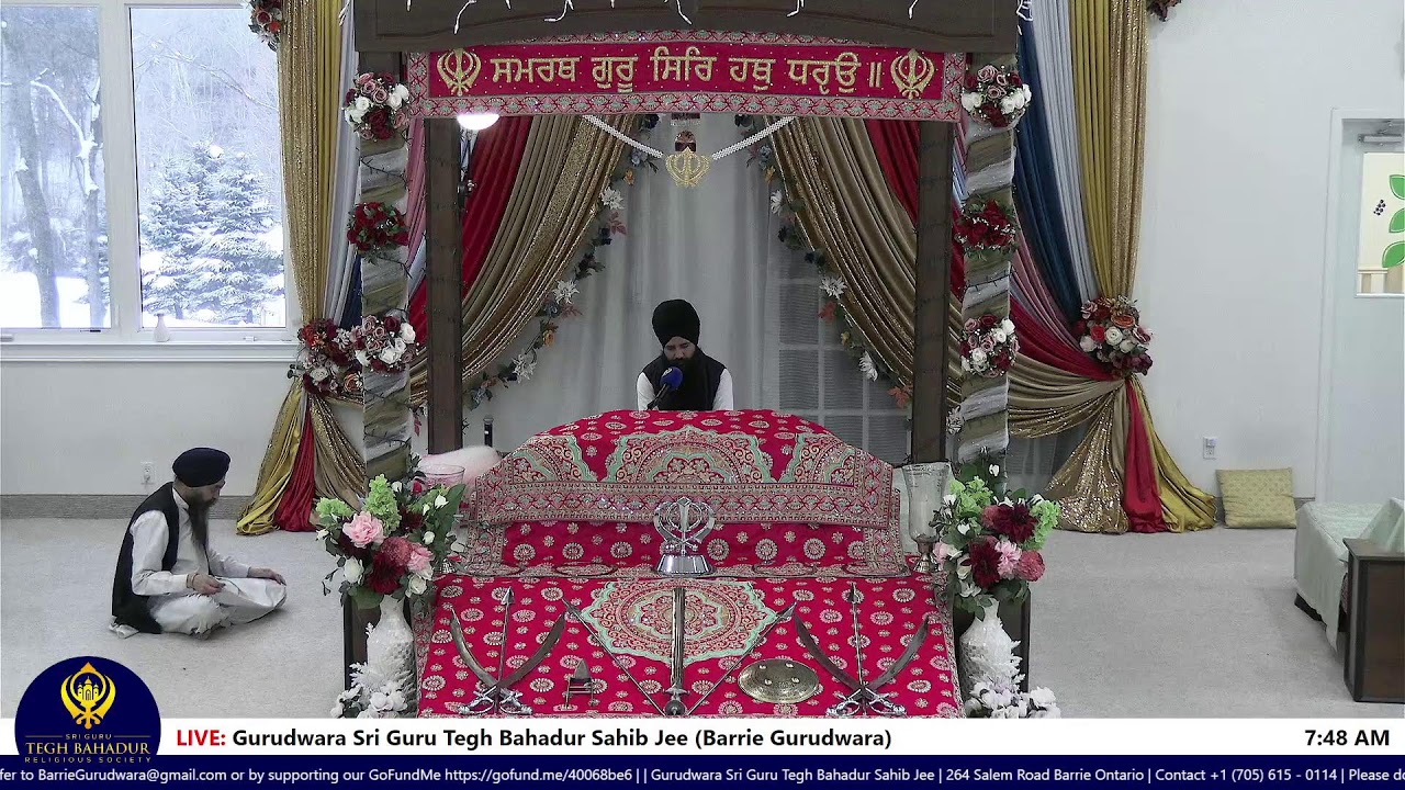 February 14 2026 - Morning Divaan | Gurdwara Sri Guru Tegh Bahadur Sahib Jee - Barrie Gurdwara