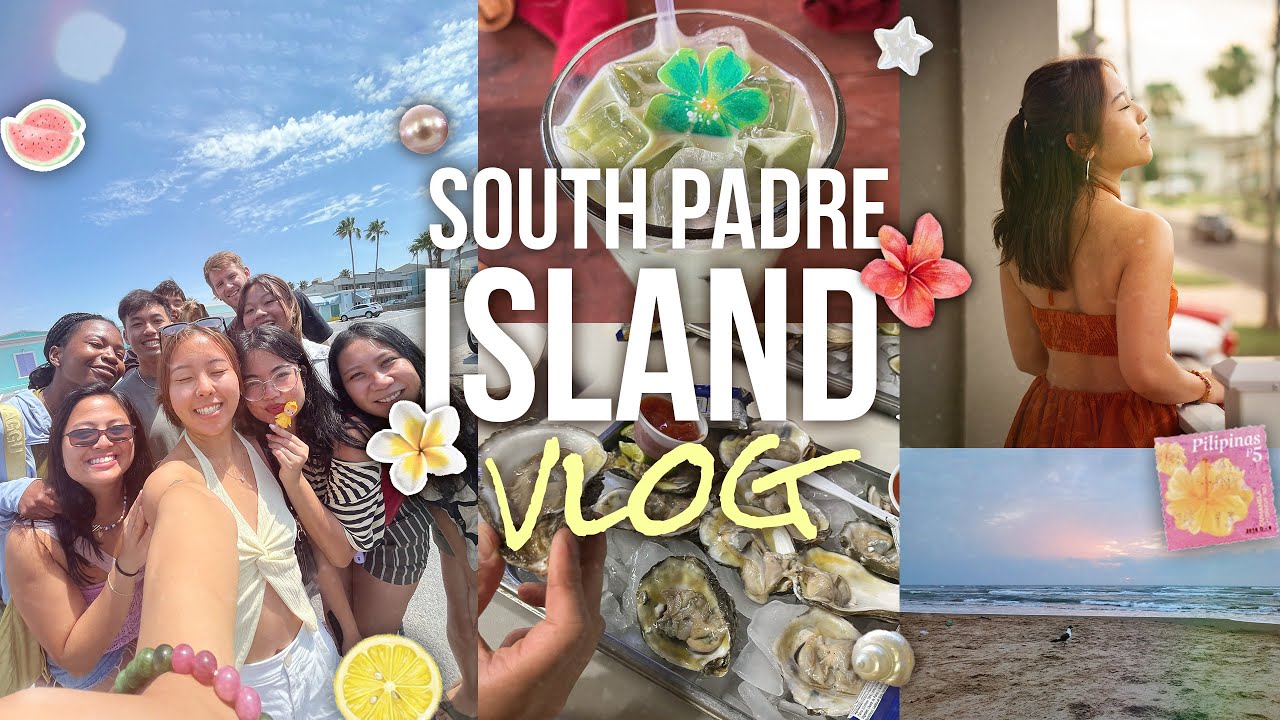 SOUTH PADRE ISLAND TRIP 🏝️☀️| beach fun, bbq, friends