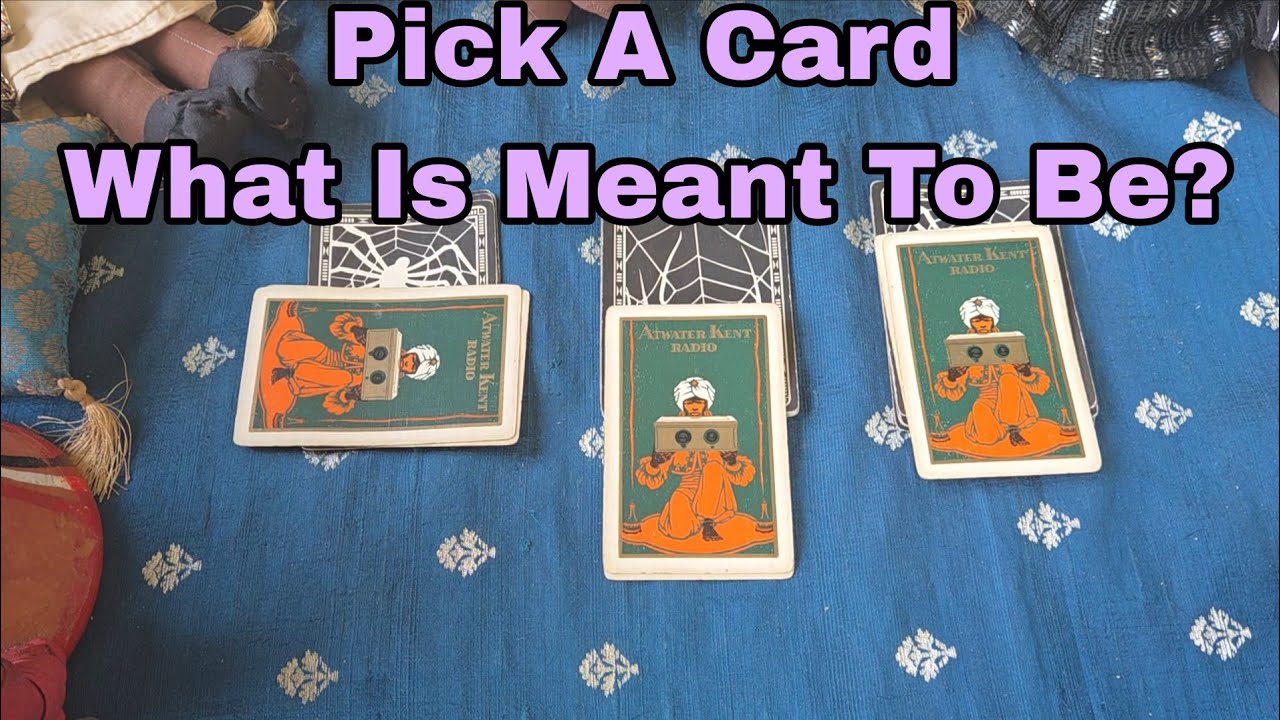 Pick A Card What Is Meant to Be? For you! 🙏🏿✨️✨️🔔