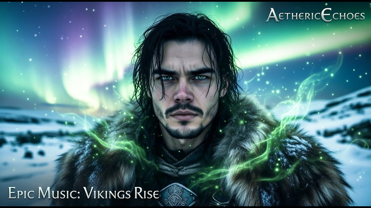Epic Music – Viking Norse Warriors Rise Under Nordic Aurora ⚔️ Warborn