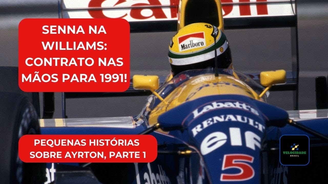 Histórias pouco conhecidas de Ayrton Senna, parte 1: ele disse não a Frank Williams!