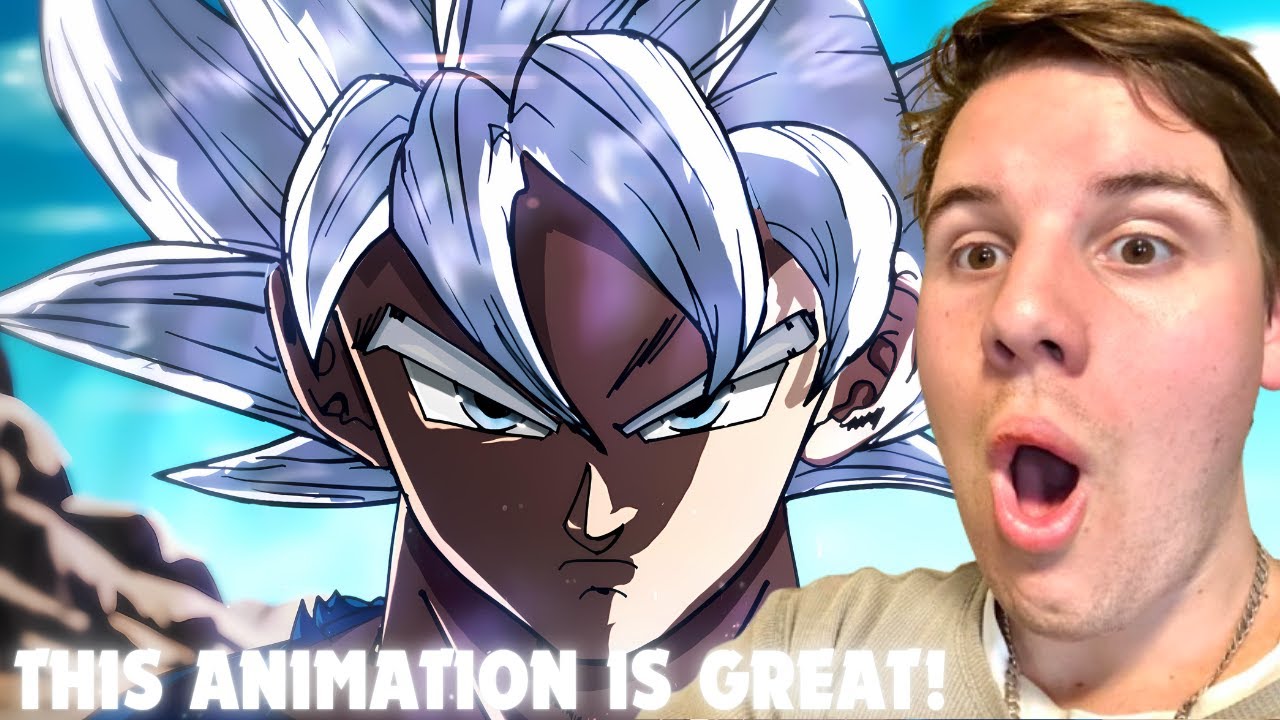 Reacting to MUI Goku VS Moro (fanimation) - RJG