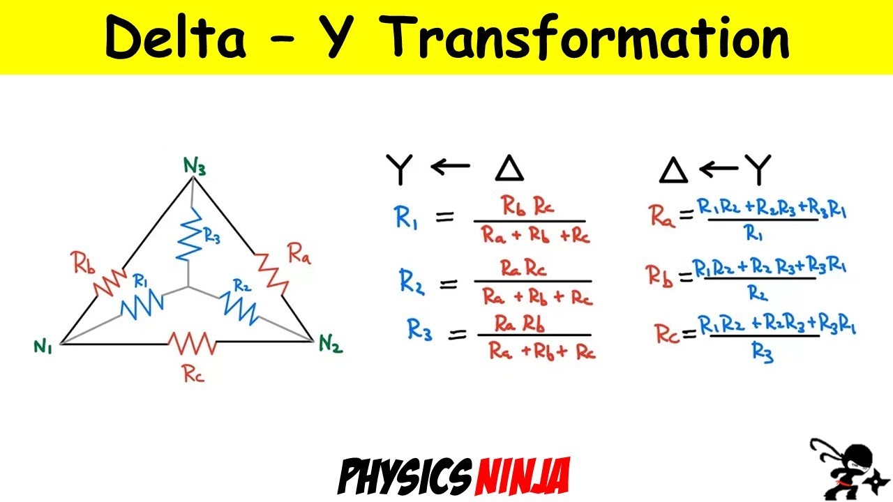 Proof of Wye (Y) - Delta Transformation