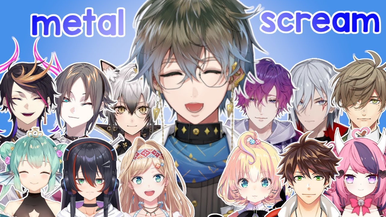 Ike asked some of his friends to do a metal scream (EN SUB)【NIJISANJI EN | Ike Eveland】