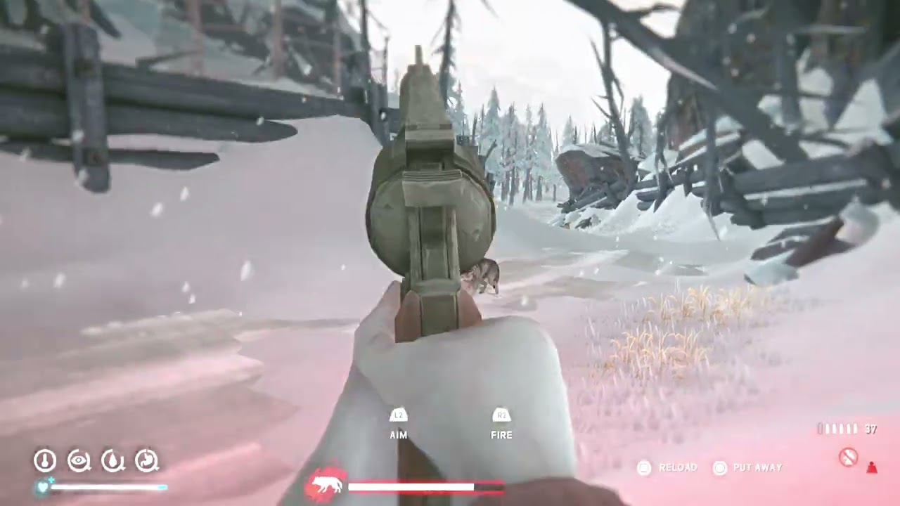 The Long Dark - Dealing With A Timberwolf Attack