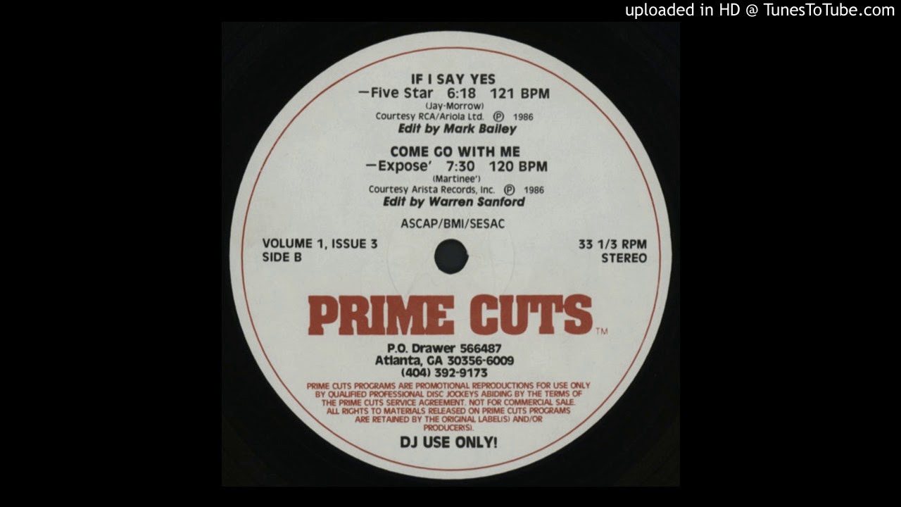 Five Star - If I Say Yes (Prime Cuts Version)