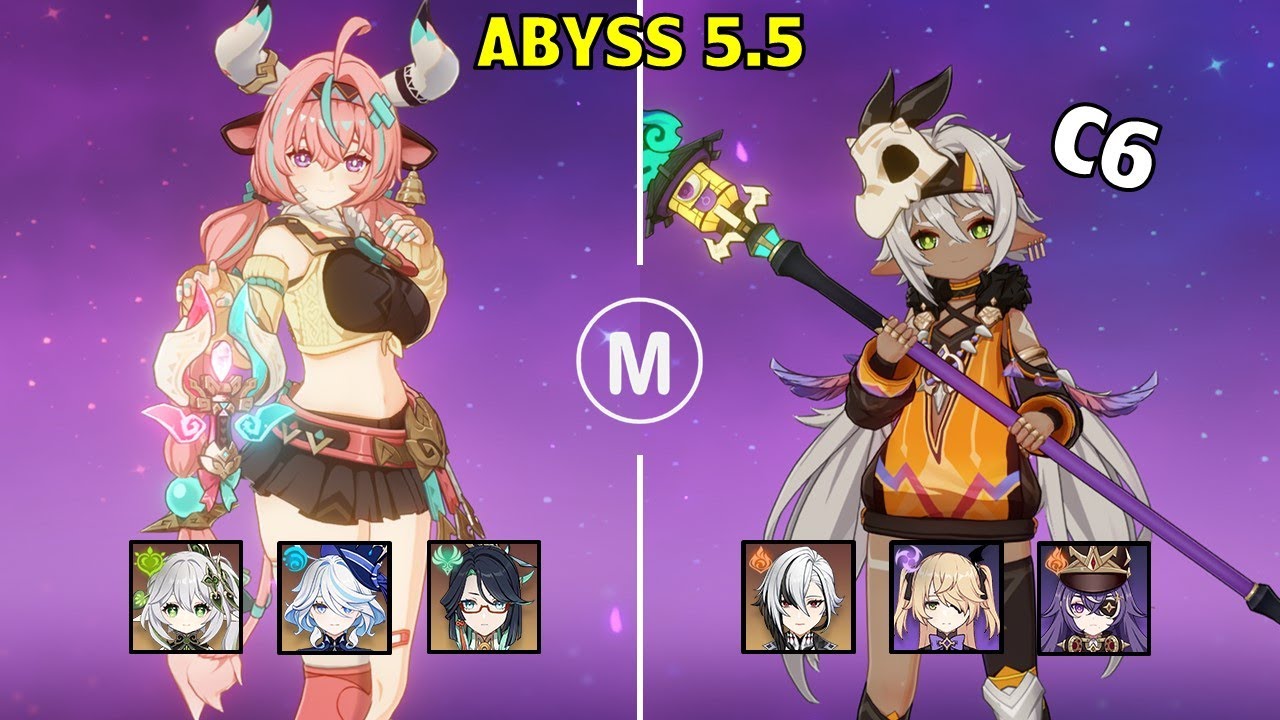 C0 Varesa Hyperbloom & C6 Iansan C1 Arlecchino Overload - 5.5 Abyss- Floor 12 9 stars-Genshin Impact