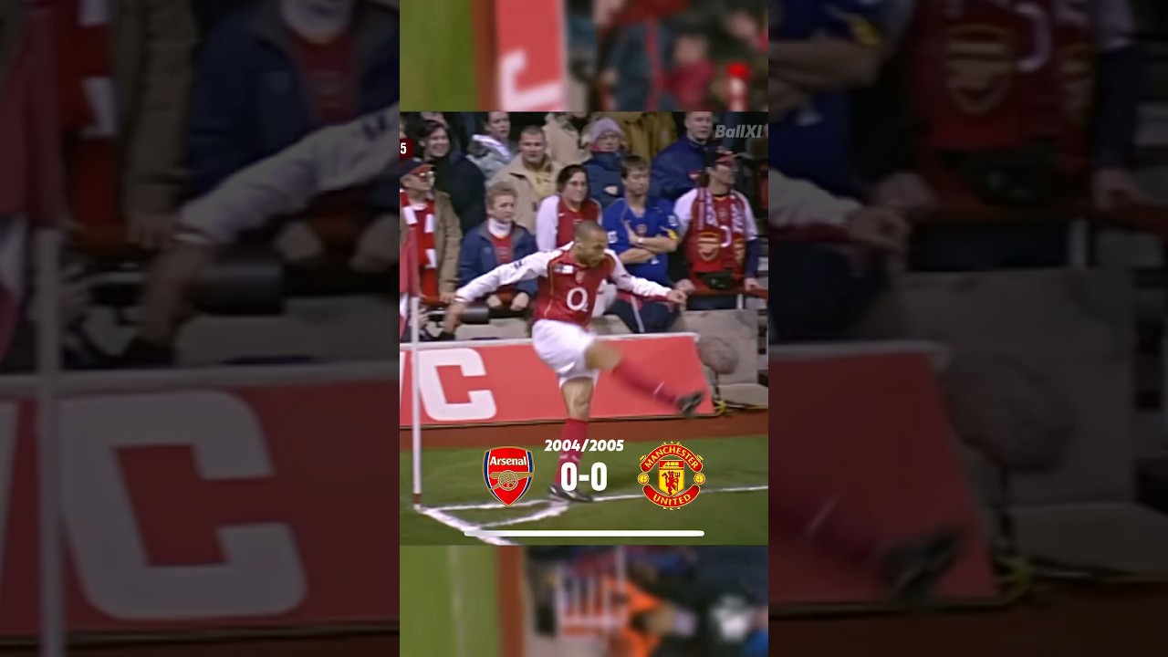 Arsenal vs Manchester United 2004/05 