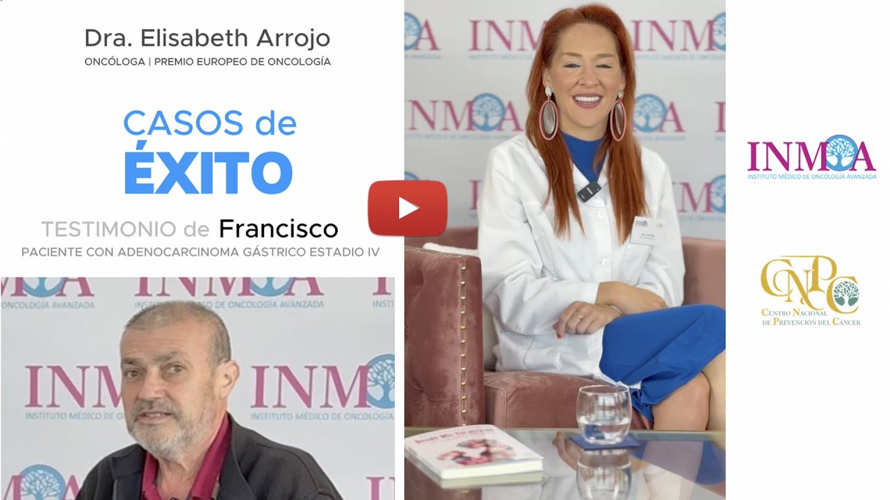 CASOS DE ÉXITO | Francisco, paciente con ADENOCARCINOMA GÁSTRICO ESTADIO IV -  Oncothermia en INMOA