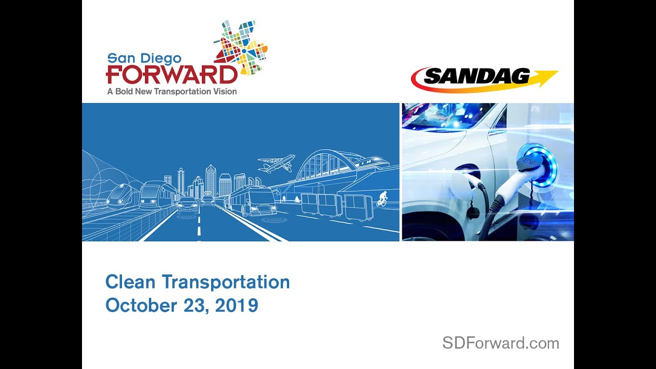 Clean Transportation - SANDAG Webinar Series