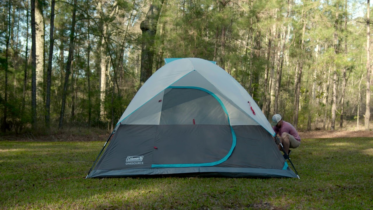 How To Set Up Your Coleman OneSource 4-Person Tent