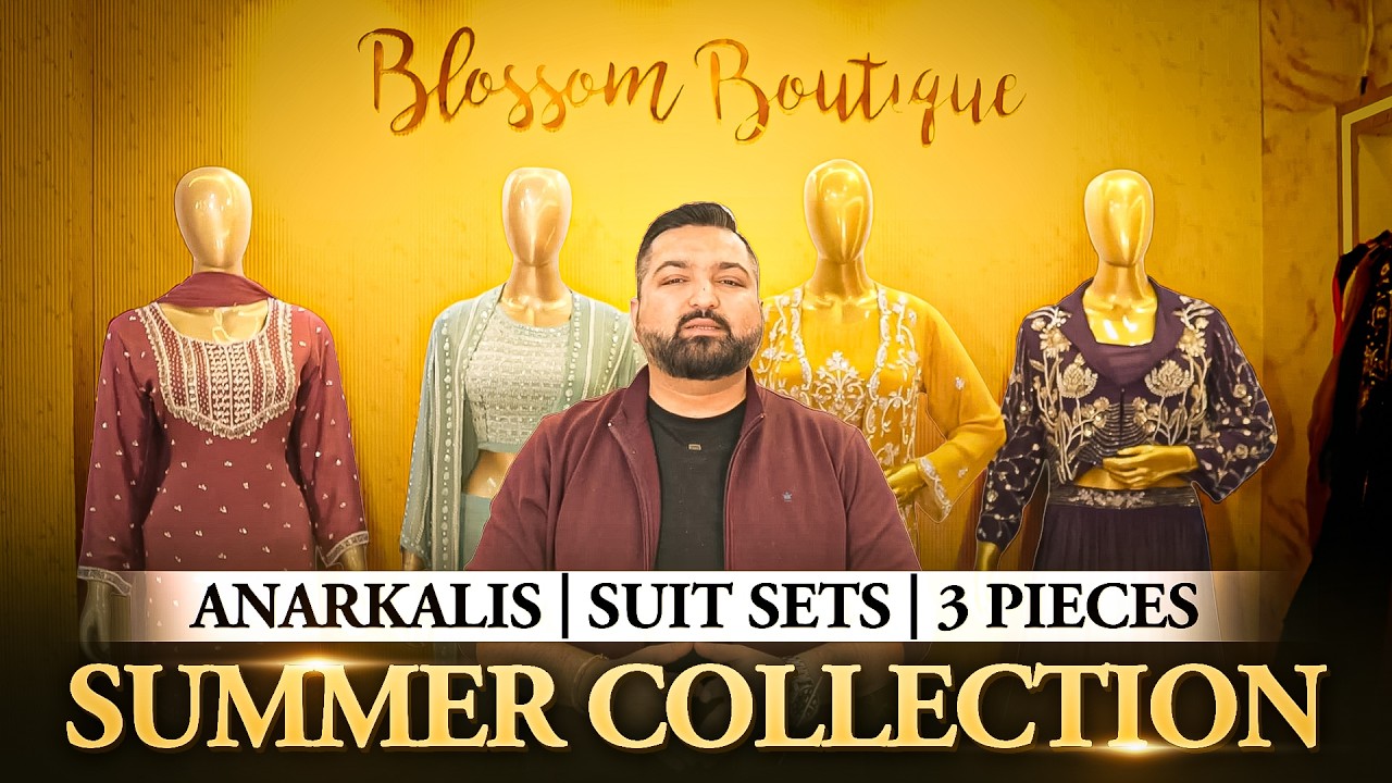 Designer Summer Collection 2026 Aagya hai ! Blossom Boutique Delhi