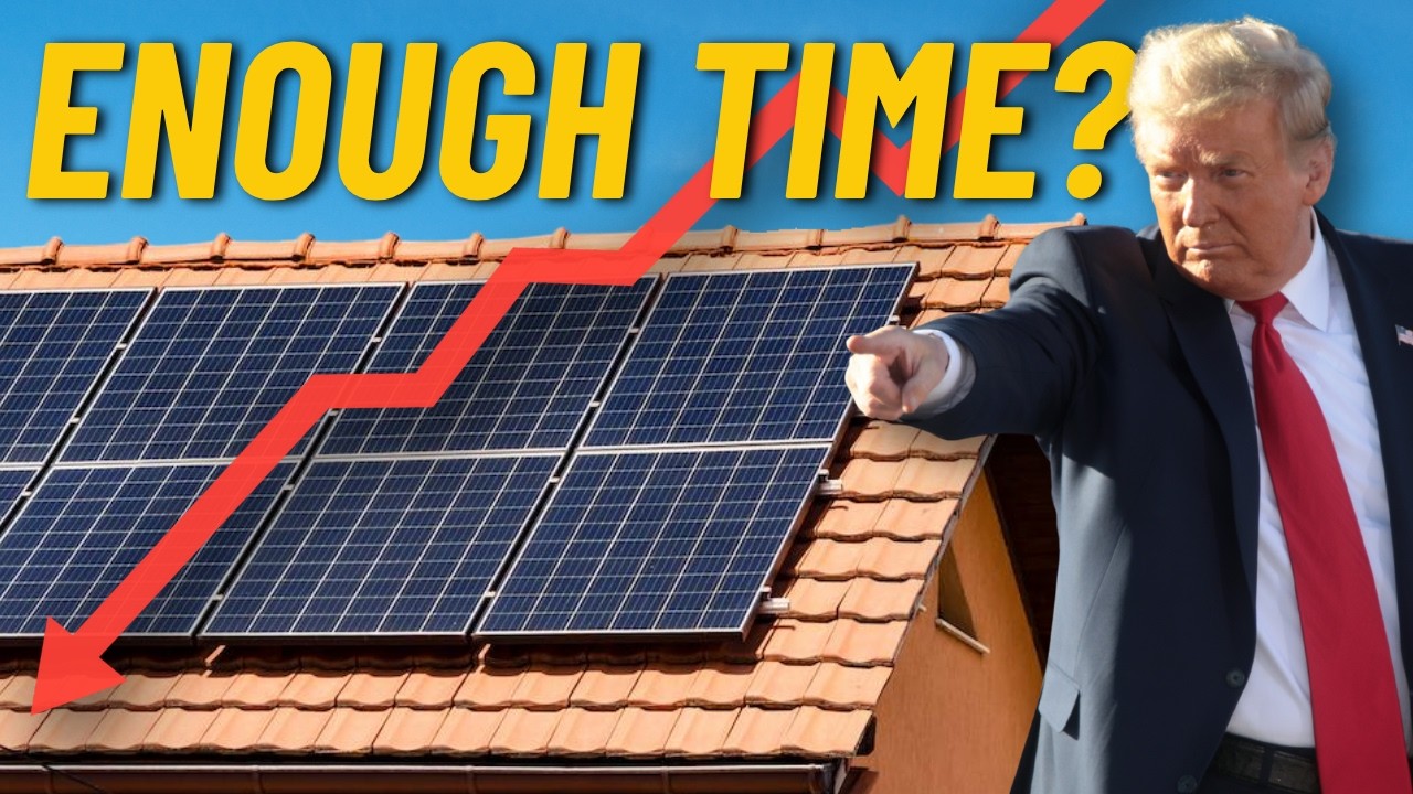 It's Official...The 30% Solar Tax Credit ENDS in 2025!