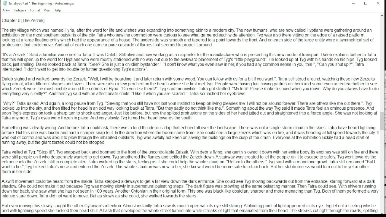 Terrahypt Book [Chapter 5, 6, 7, 8 and 9]