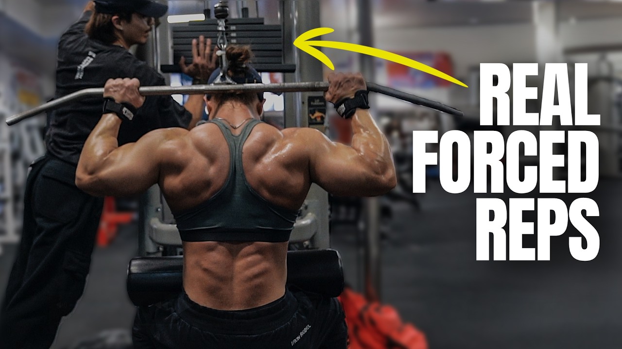 Forced Reps & Drop Sets will DESTROY Your Back | Alyssa Kiessling Training Vlog