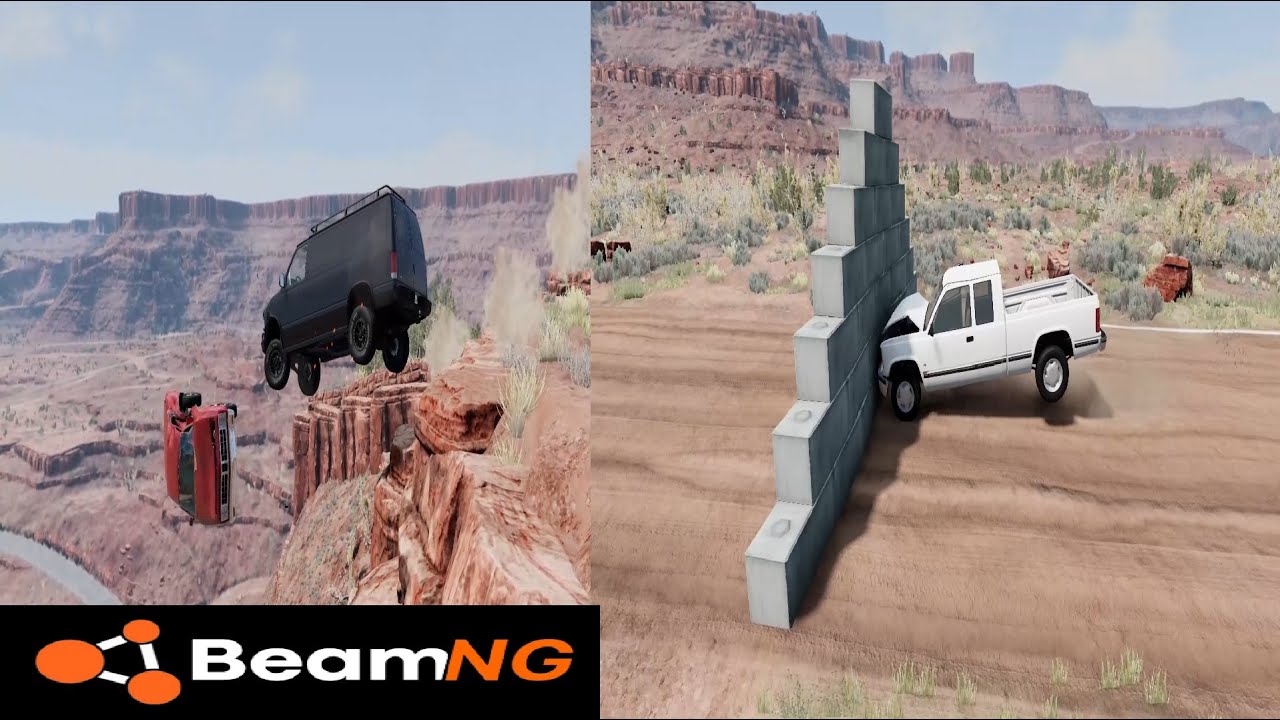 BeamNG Unbelievable Car Crash Physics: Insane Realism You Won't Believe!