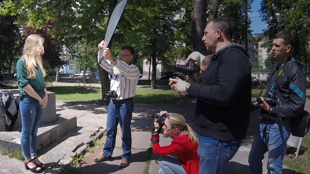 Съёмка с отражателем