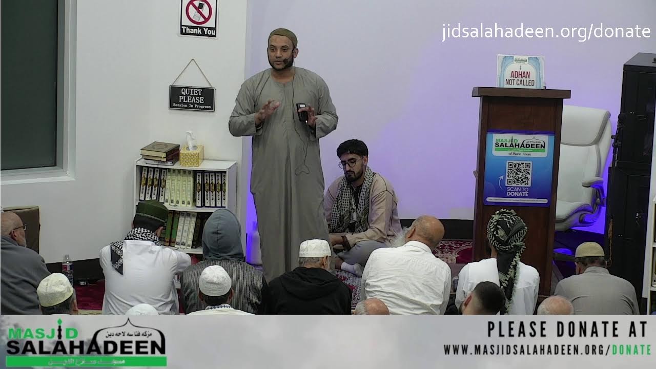 Jummah Khutbah at Masjid Salahadeen