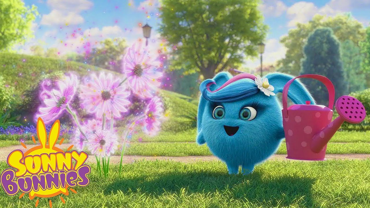 Watering Magic Plants - Sunny Bunnies | Cartoons For Kids