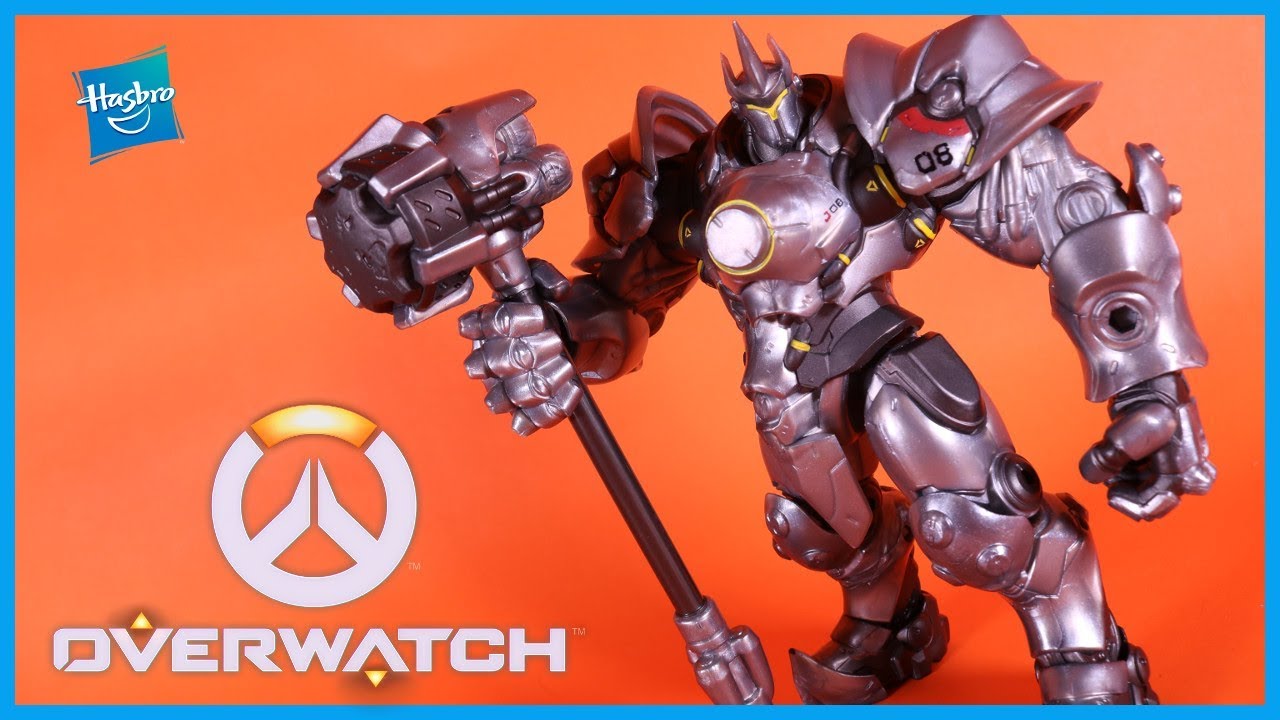 Hasbro Overwatch Ultimates DELUXE REINHARDT Action Figure Toy Review
