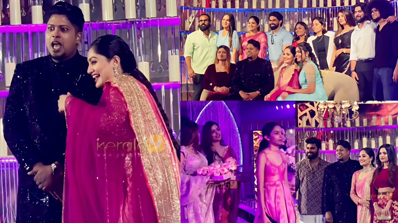 Actress and Actors At Arya Badai Wedding Reception Full | Arya Badai | Jasmin Gabri